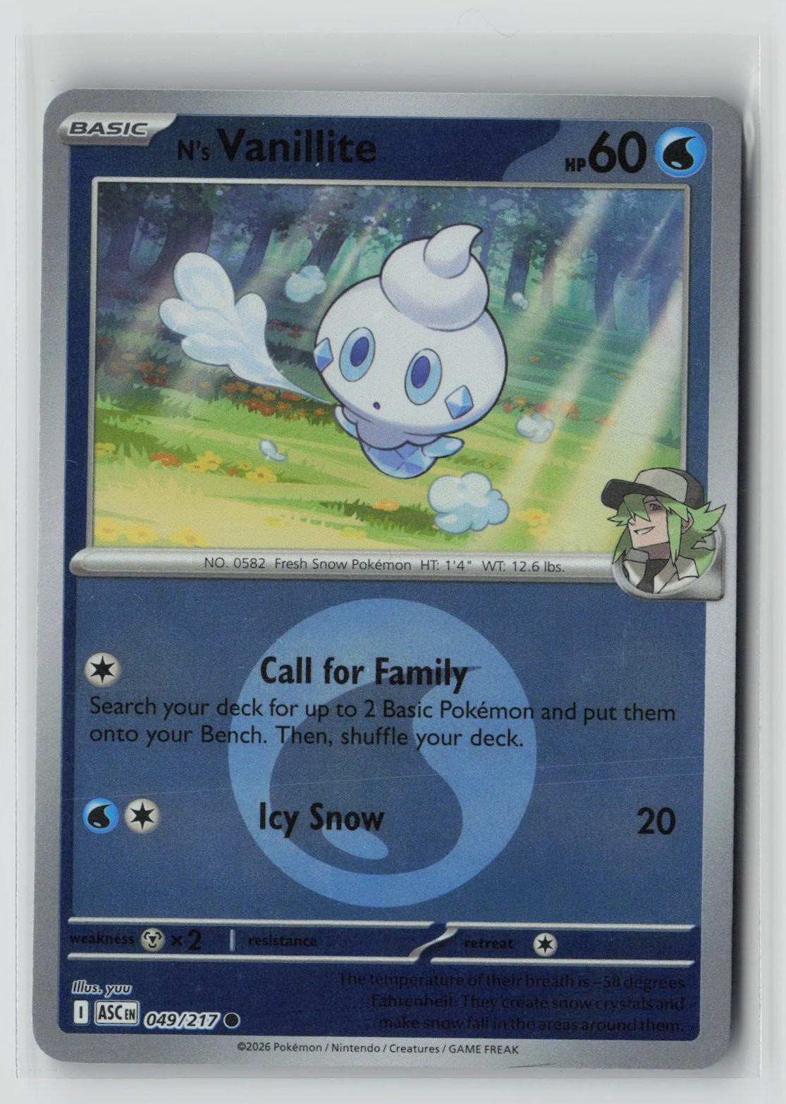 N's Vanillite (Energy Symbol Pattern)