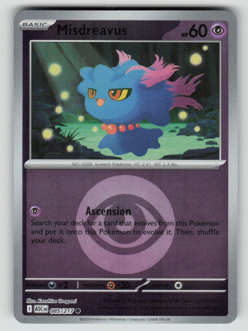 Misdreavus - 085/217 (Energy Symbol Pattern)
