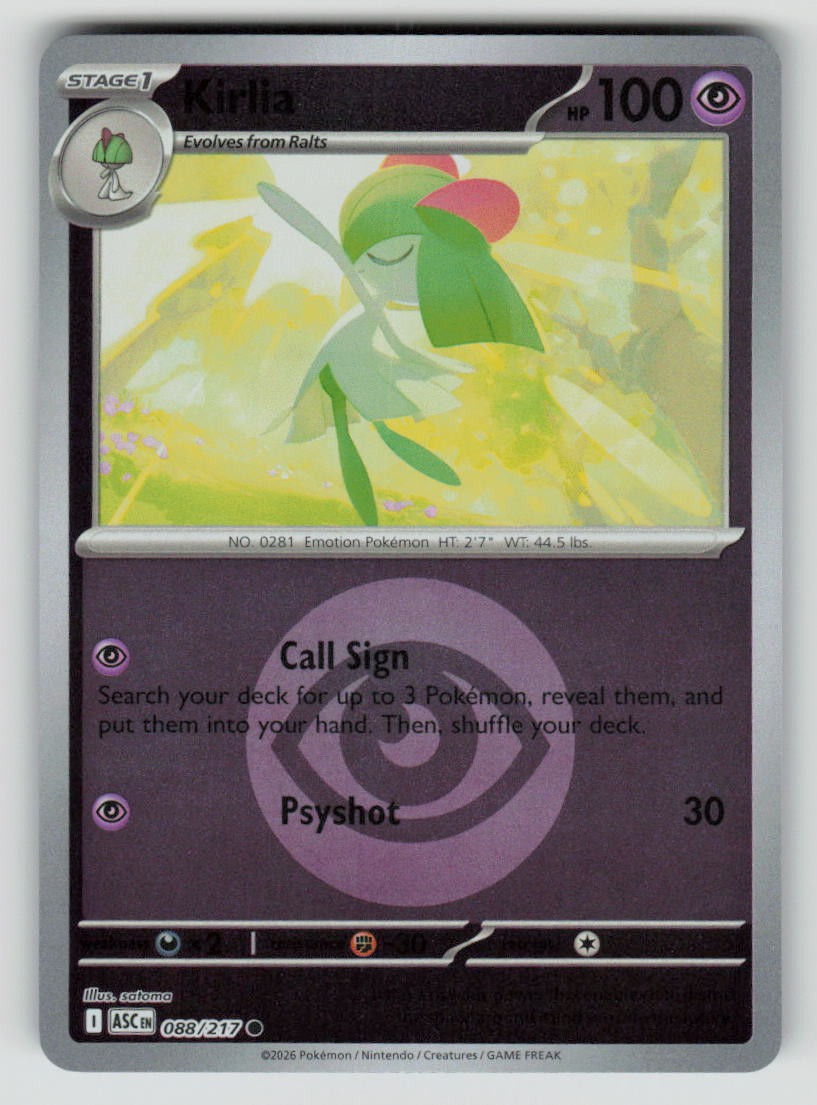 Kirlia (Energy Symbol Pattern)