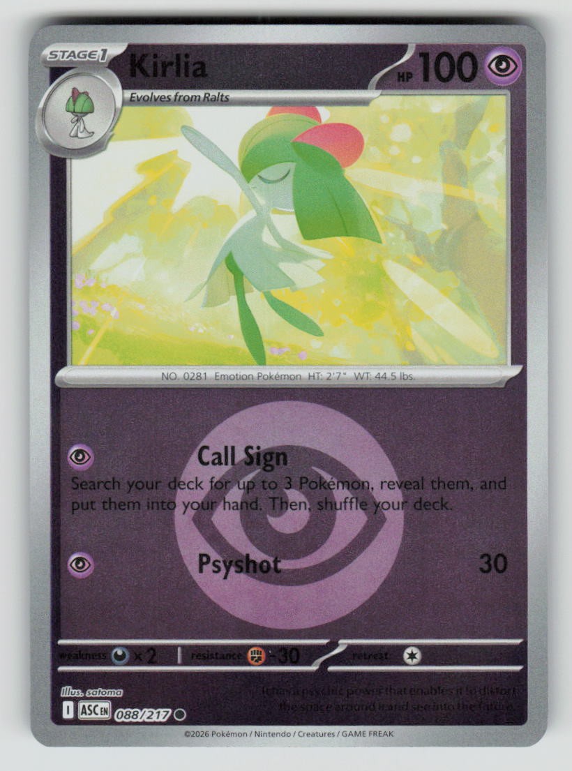 Kirlia (Energy Symbol Pattern)