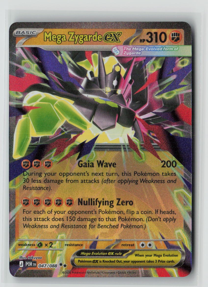 Mega Zygarde ex - 047/088