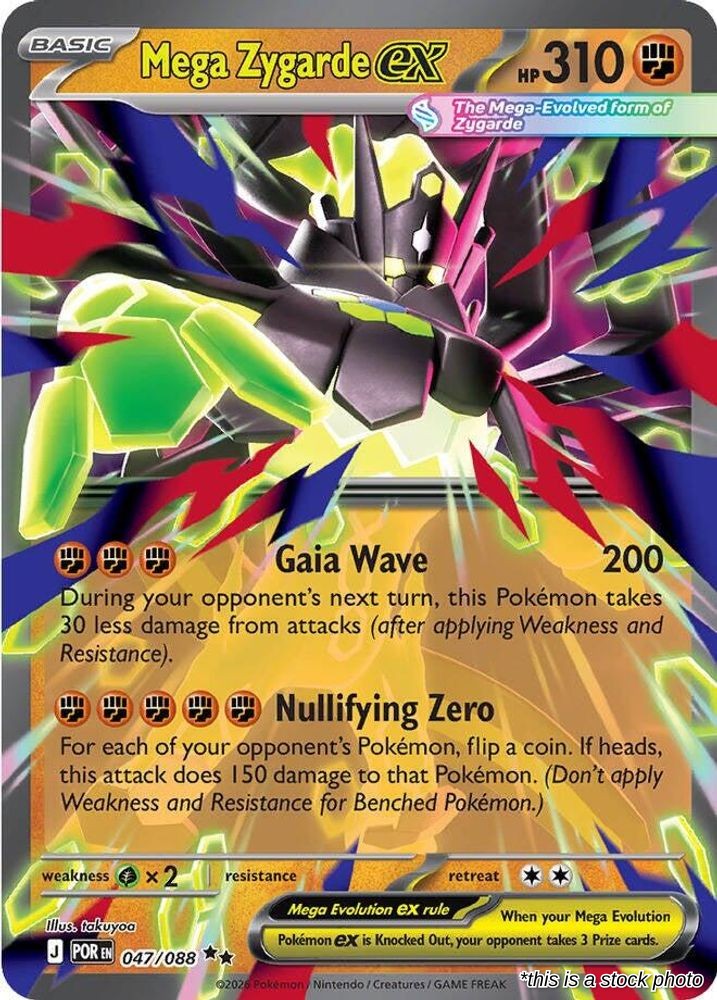 Mega Zygarde ex - 047/088