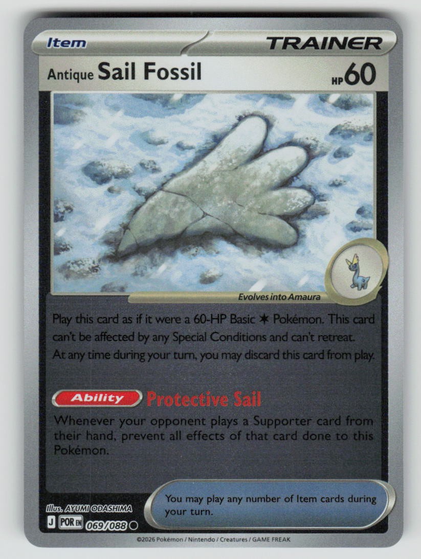 Antique Sail Fossil