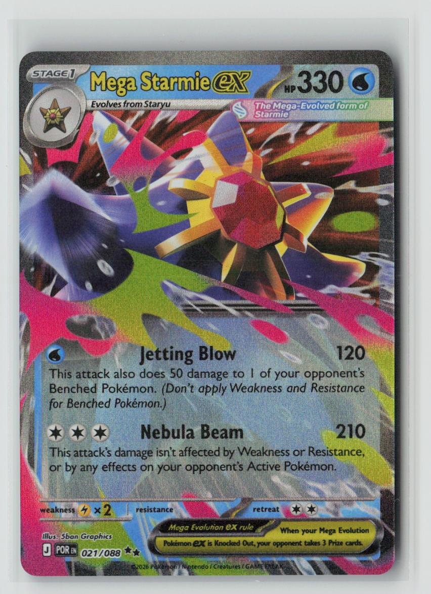 Mega Starmie ex - 021/088