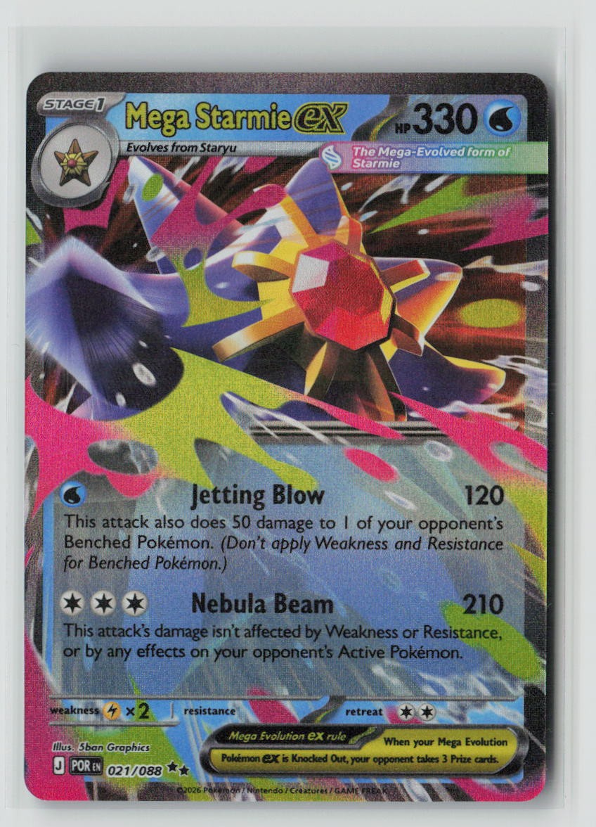 Mega Starmie ex - 021/088