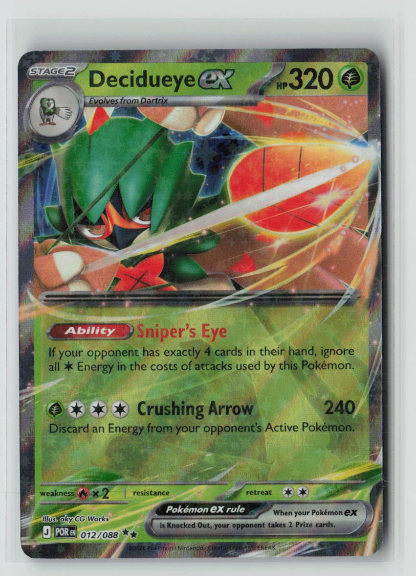 Decidueye ex - 012/088