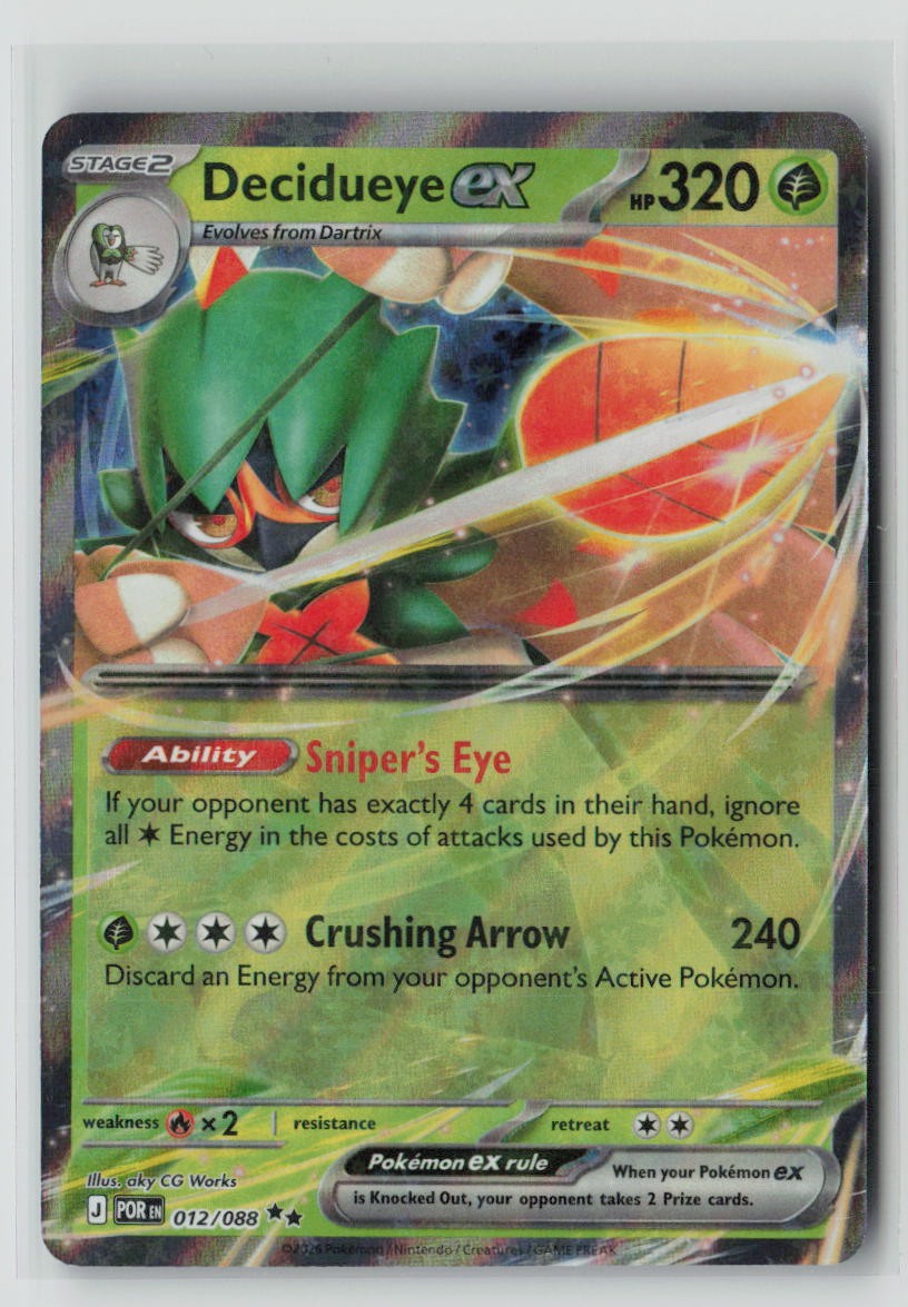 Decidueye ex - 012/088