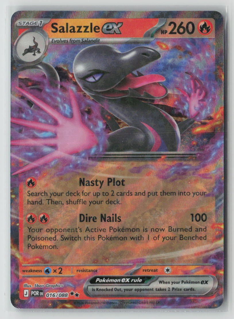 Salazzle ex - 016/088