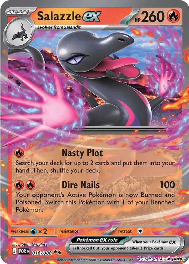 Salazzle ex - 016/088