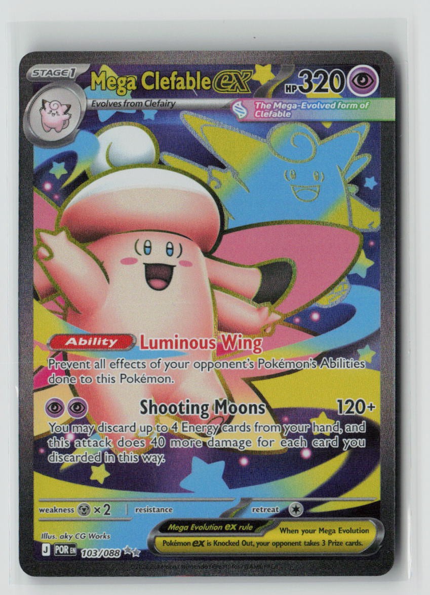 Mega Clefable ex - 103/088