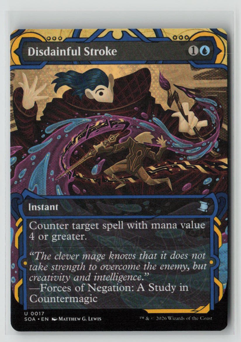 Disdainful Stroke