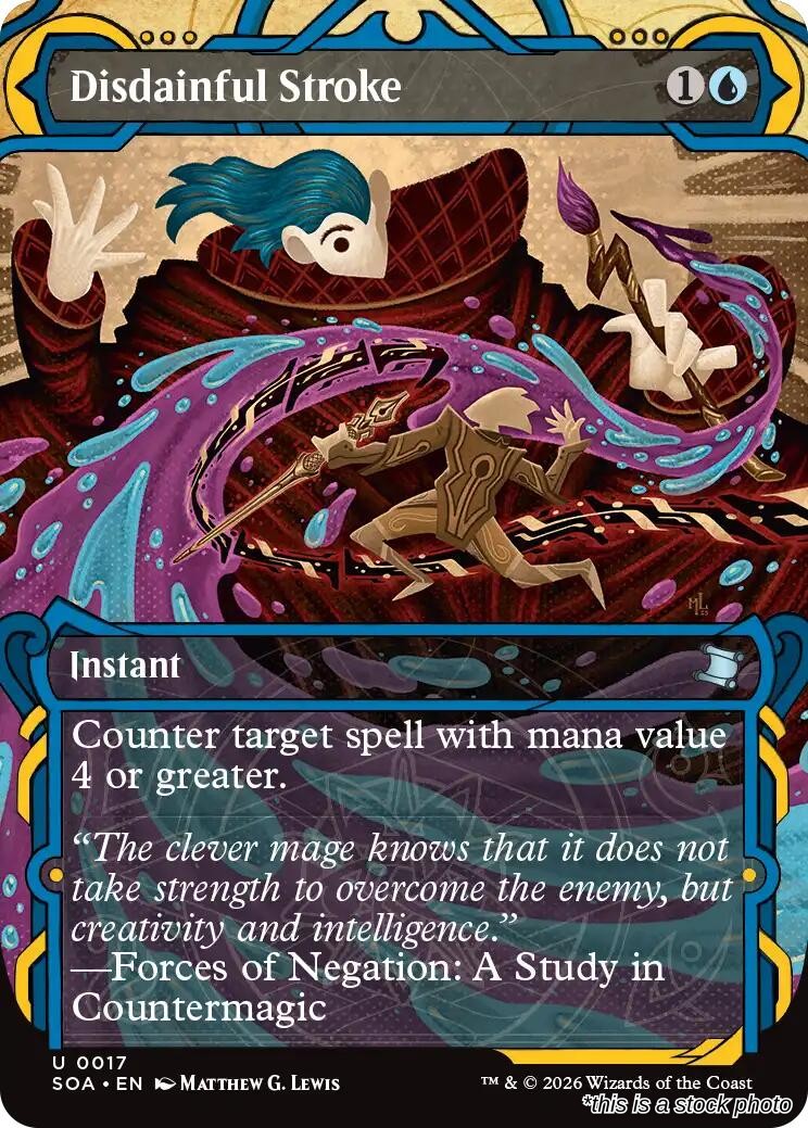 Disdainful Stroke