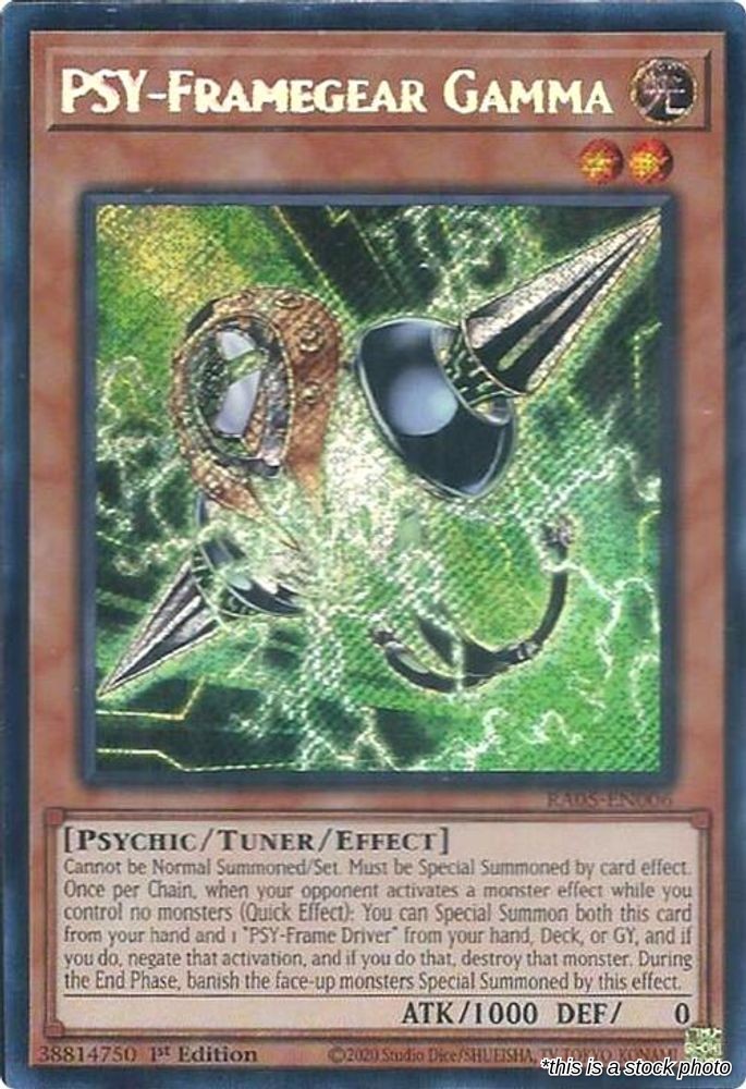 PSY-Framegear Gamma (Secret Rare)
