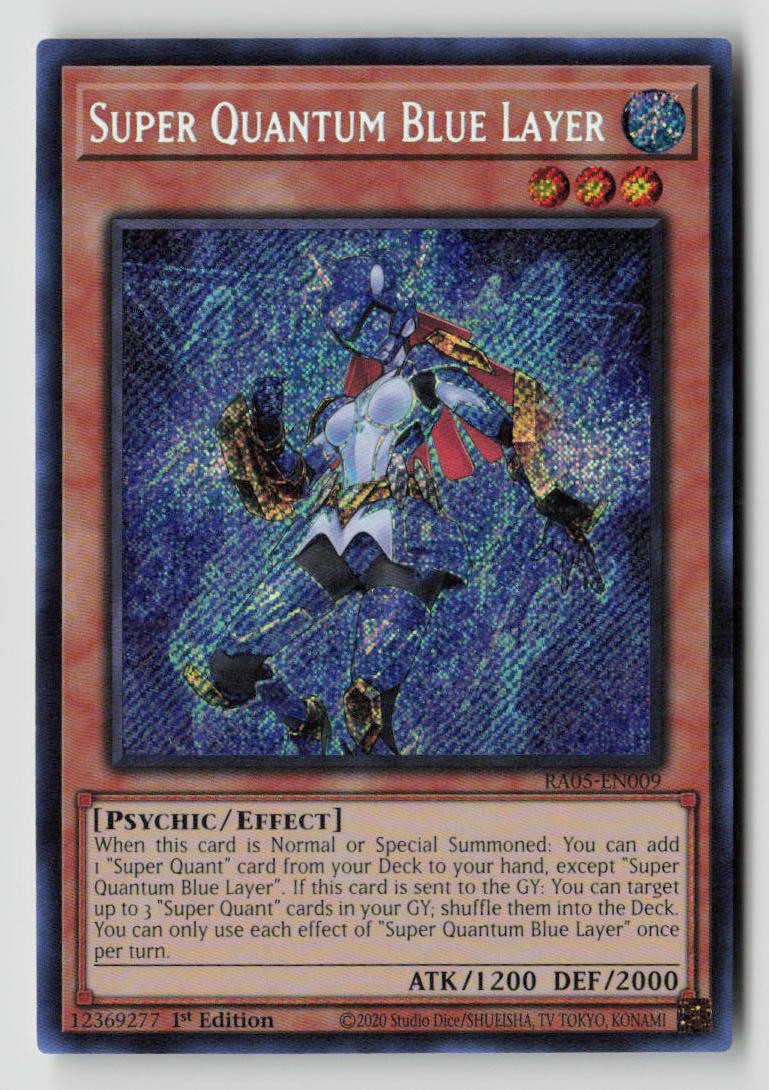 Super Quantum Blue Layer (Secret Rare)