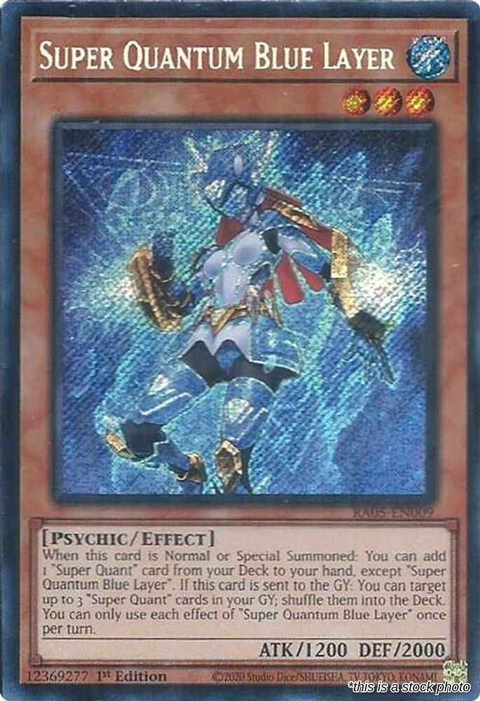 Super Quantum Blue Layer (Secret Rare)