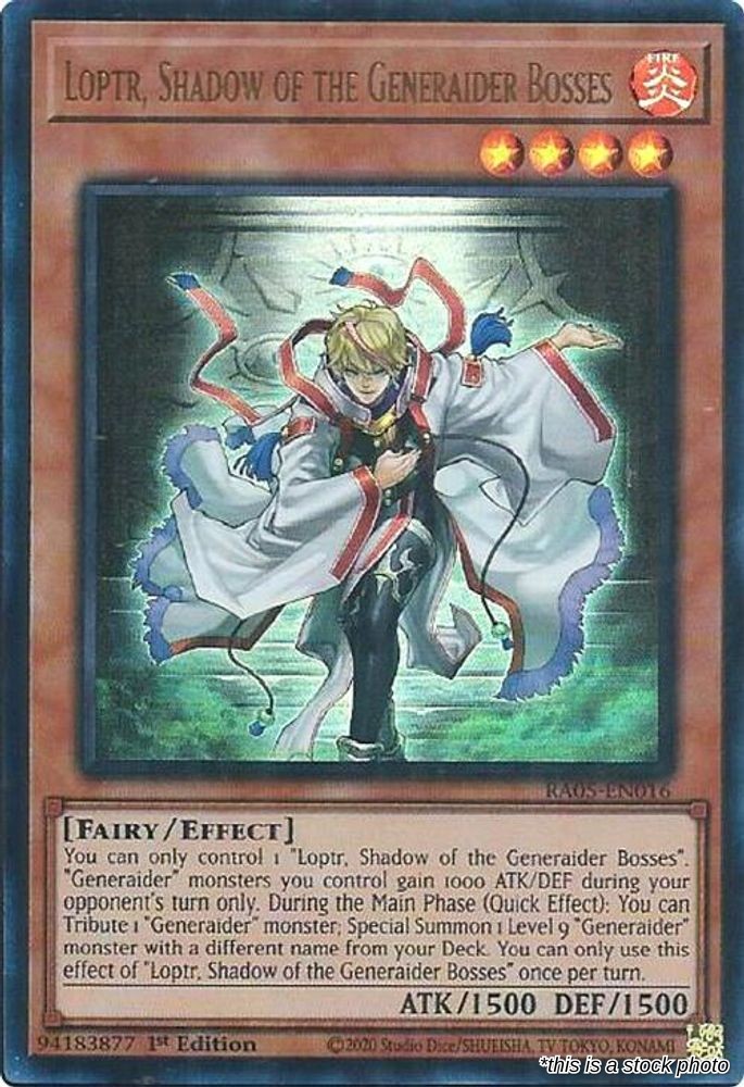 Loptr, Shadow of the Generaider Bosses (Ultra Rare)