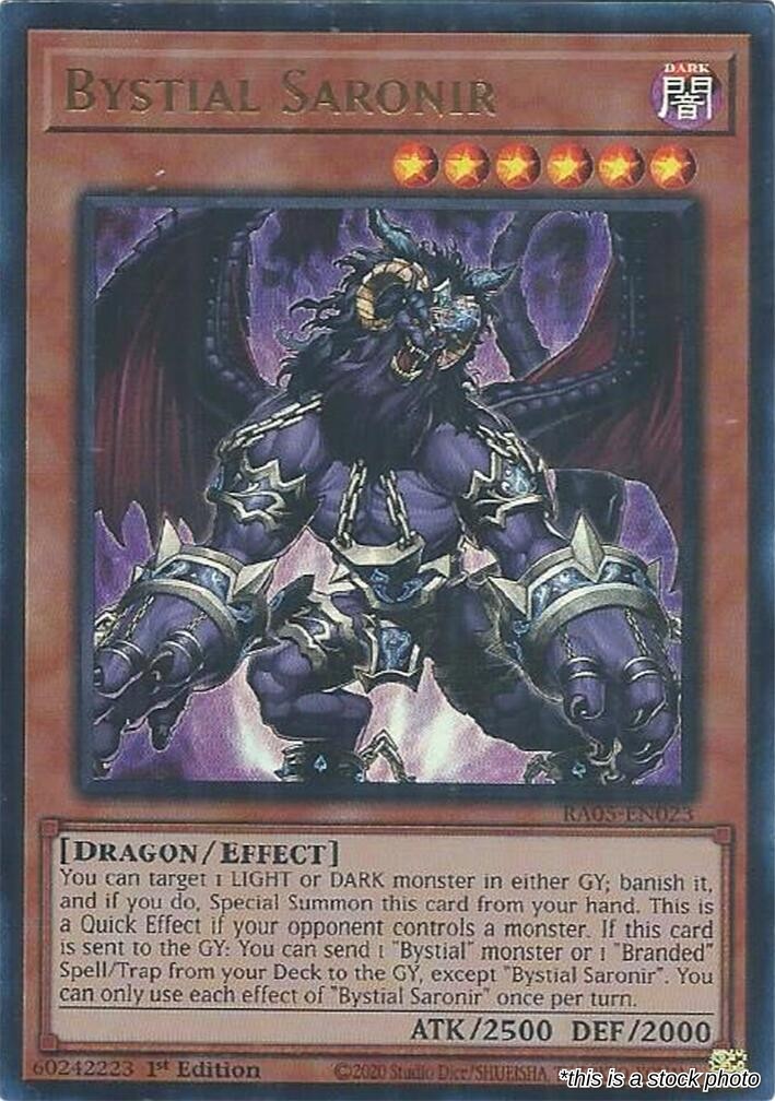 Bystial Saronir (Ultra Rare)