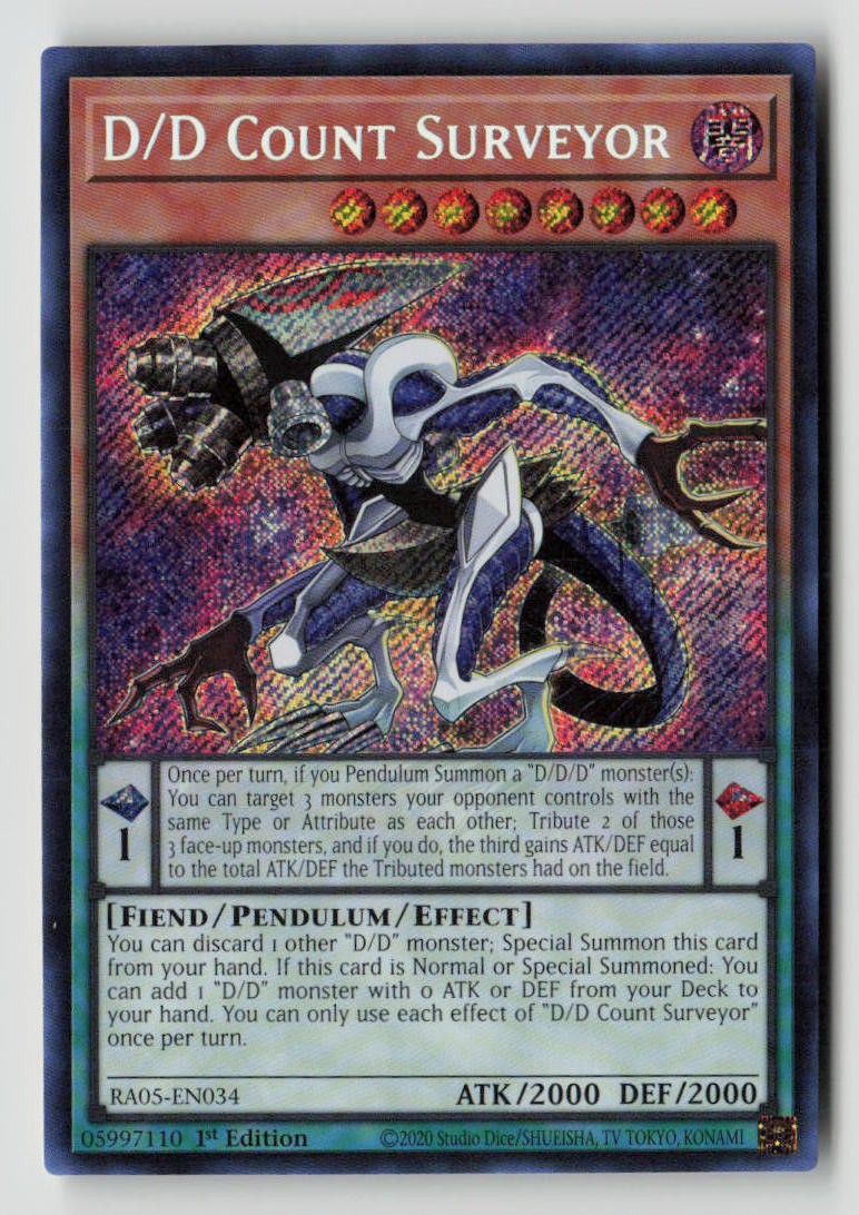 D/D Count Surveyor (Secret Rare)