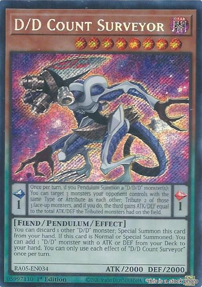 D/D Count Surveyor (Secret Rare)