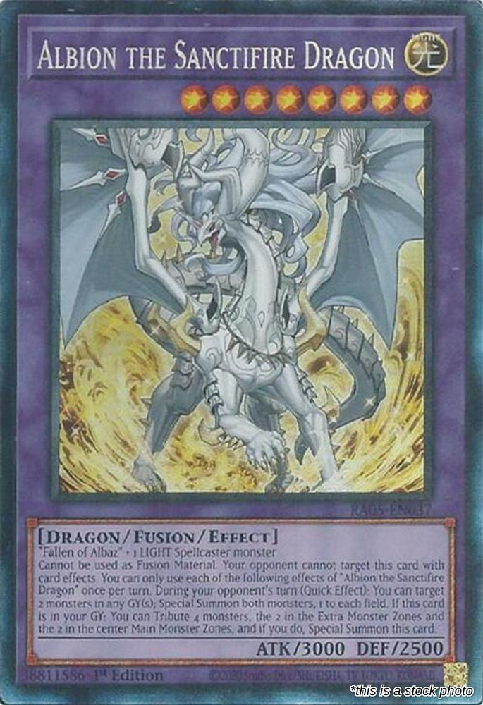 Albion the Sanctifire Dragon (PCR)