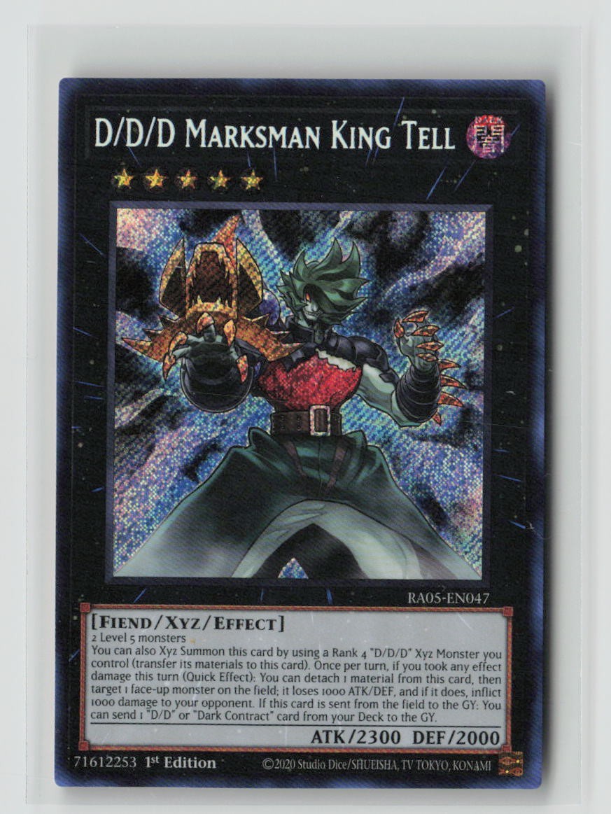 D/D/D Marksman King Tell (Secret Rare)