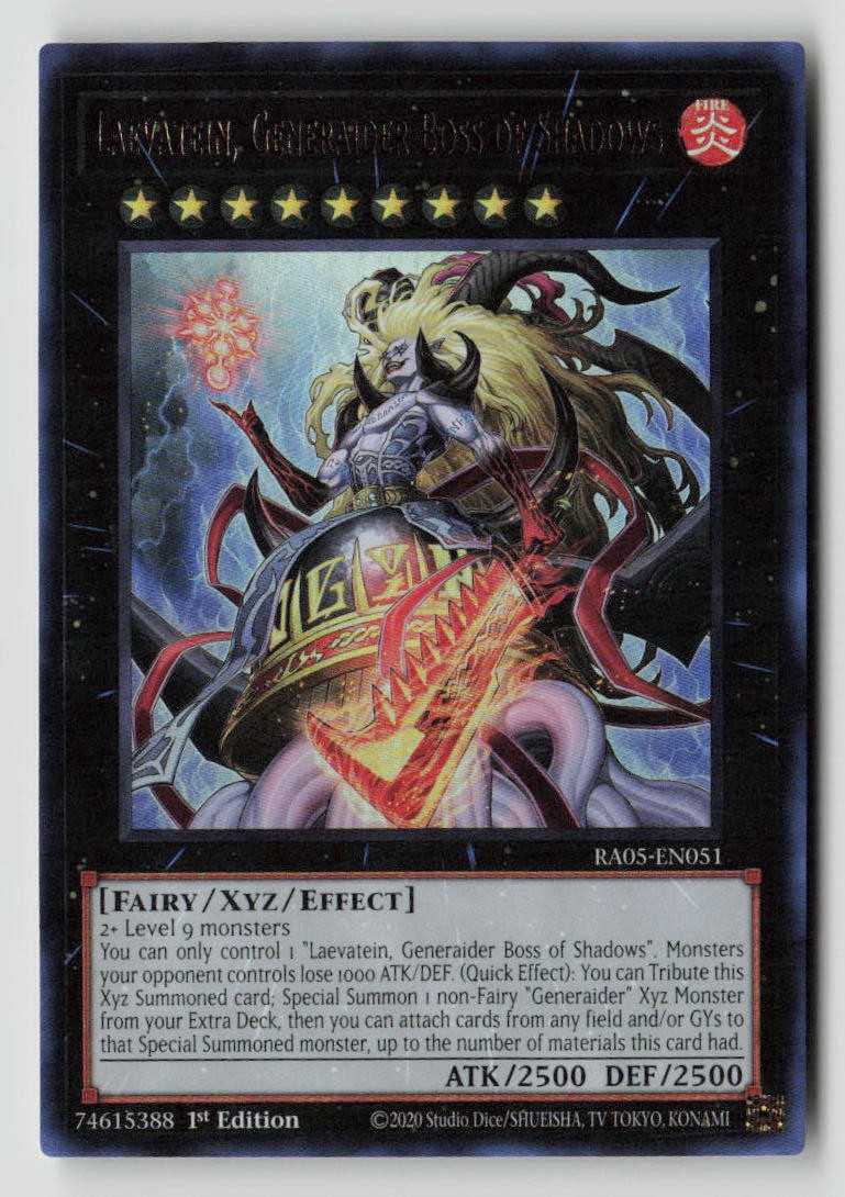 Laevatein, Generaider Boss of Shadows (Ultra Rare)