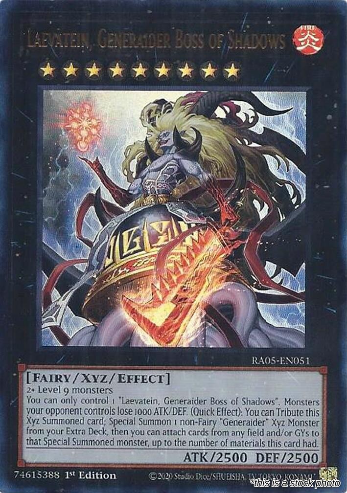 Laevatein, Generaider Boss of Shadows (Ultra Rare)