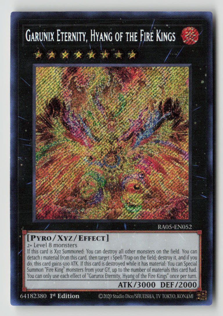 Garunix Eternity, Hyang of the Fire Kings (Secret Rare)