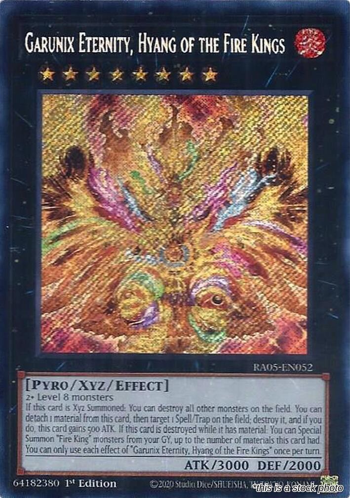 Garunix Eternity, Hyang of the Fire Kings (Secret Rare)