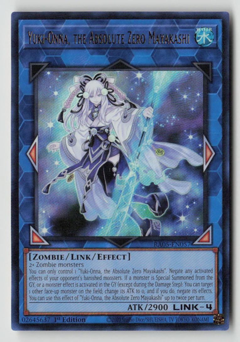 Yuki-Onna, the Absolute Zero Mayakashi (Ultra Rare)