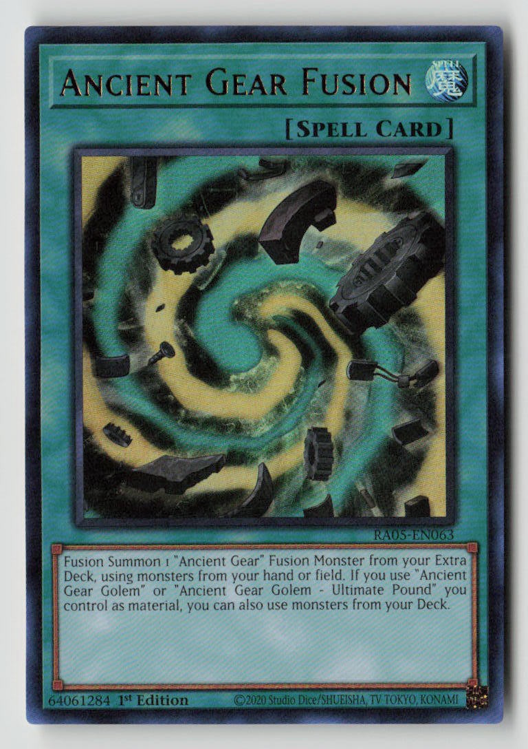Ancient Gear Fusion (Ultra Rare)