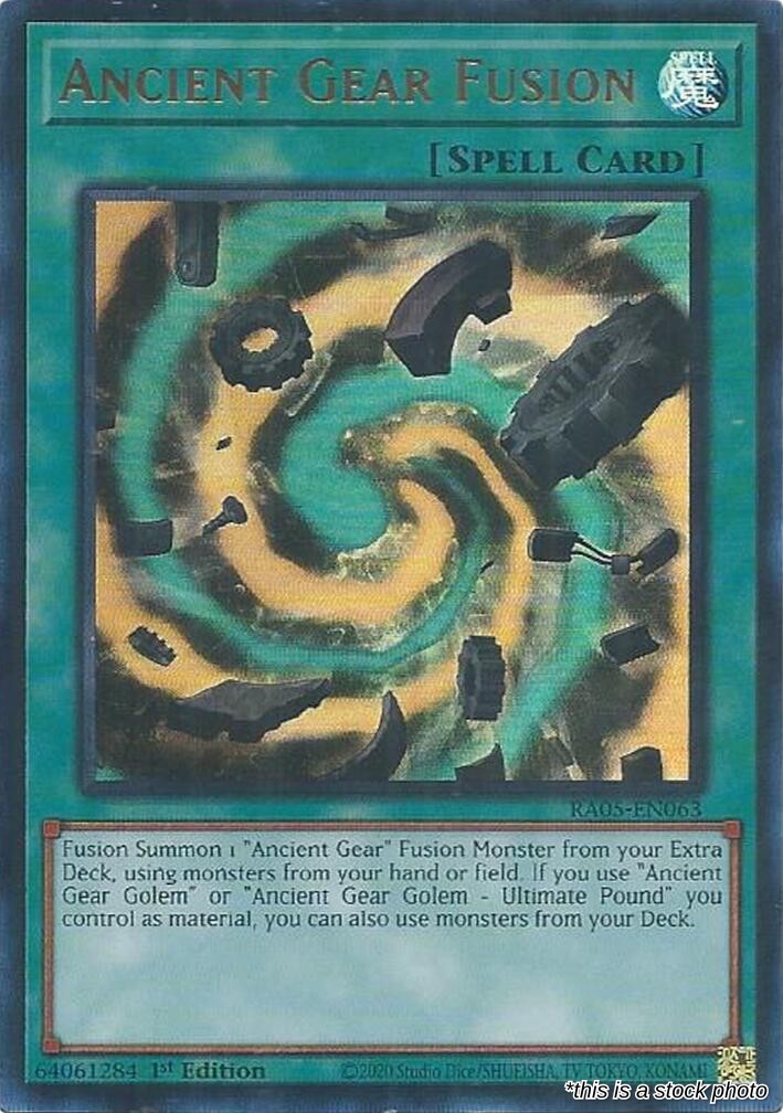 Ancient Gear Fusion (Ultra Rare)