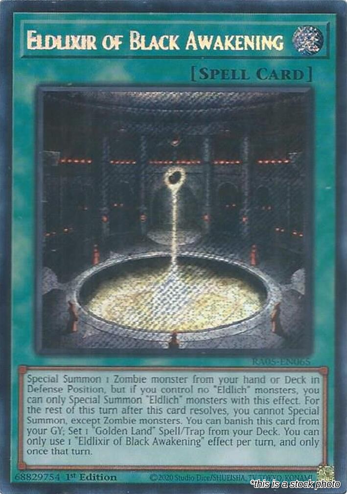 Eldlixir of Black Awakening (Secret Rare)