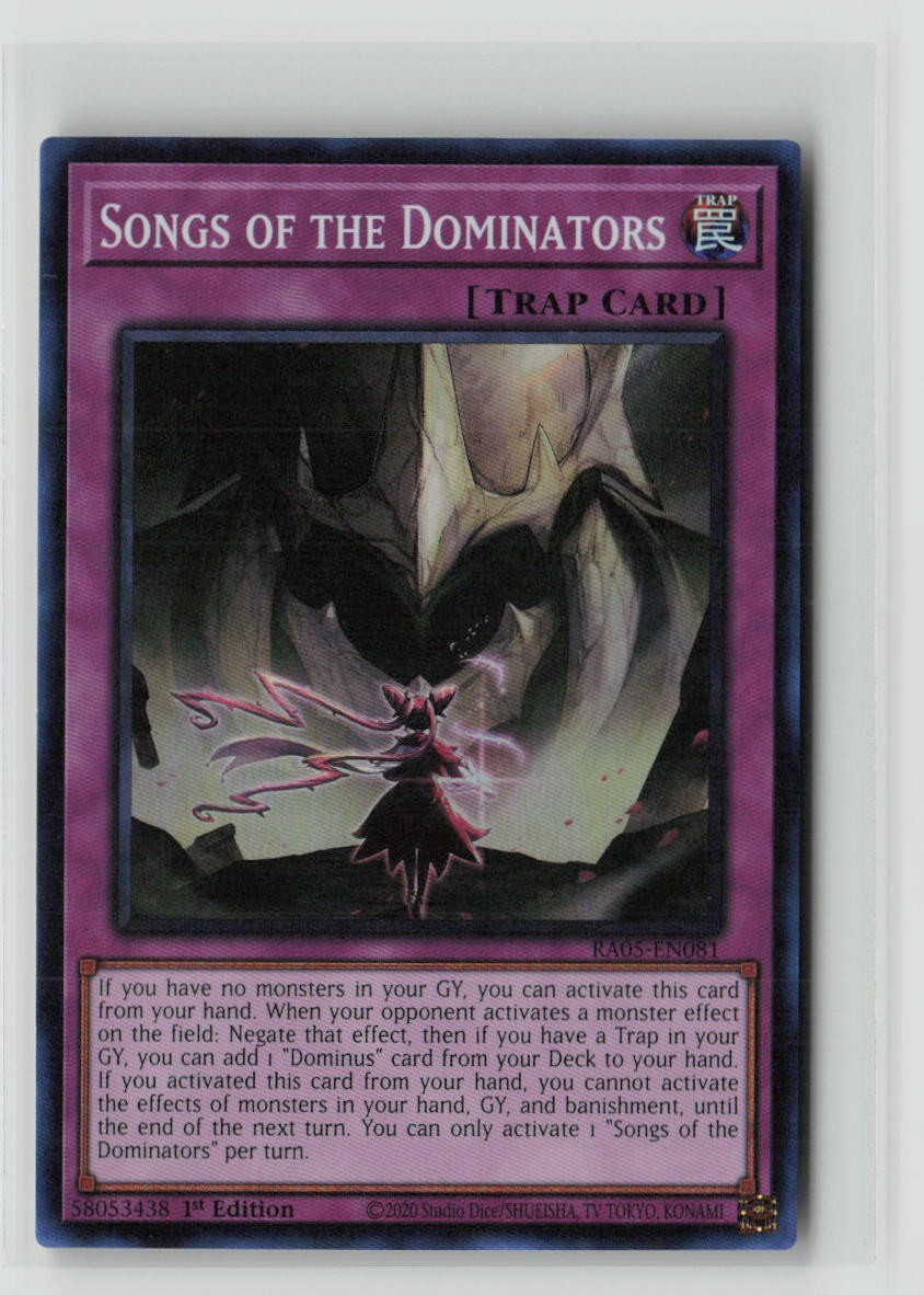 Songs of the Dominators