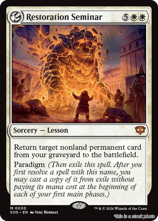 Restoration Seminar