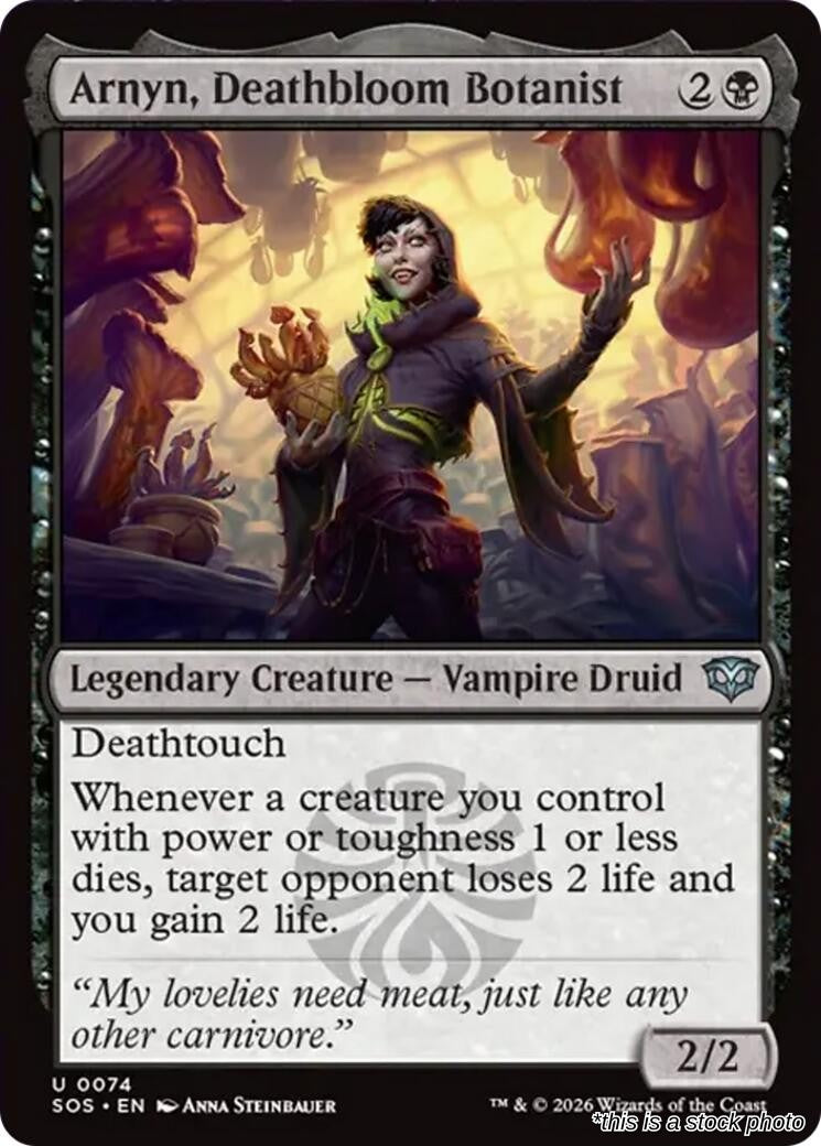 Arnyn, Deathbloom Botanist