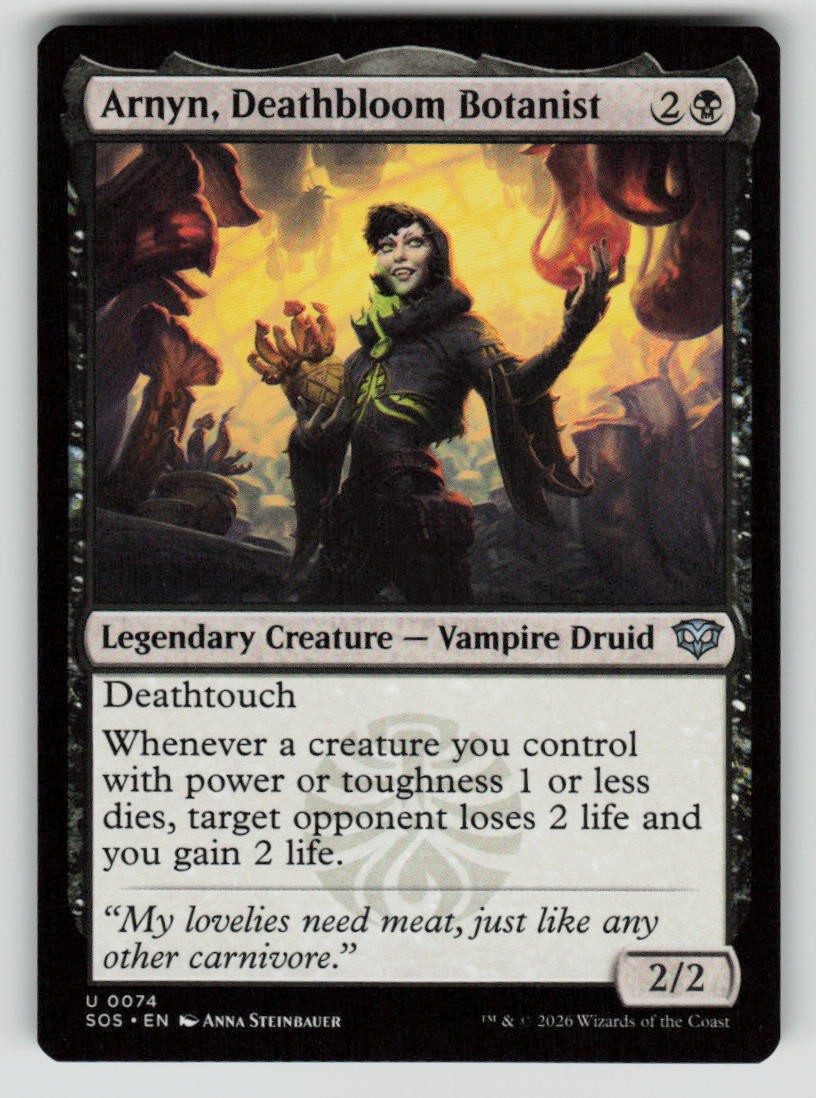 Arnyn, Deathbloom Botanist