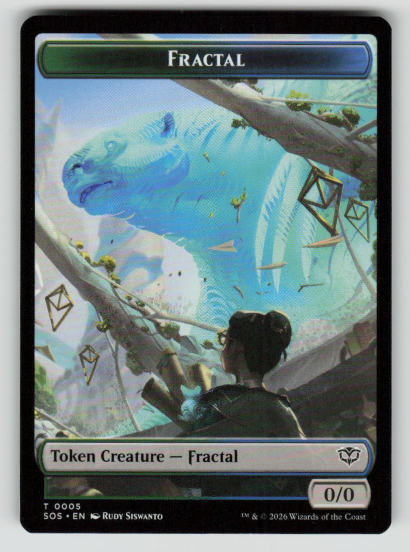 Fractal (0005) // Spirit (0011) Double-Sided Token