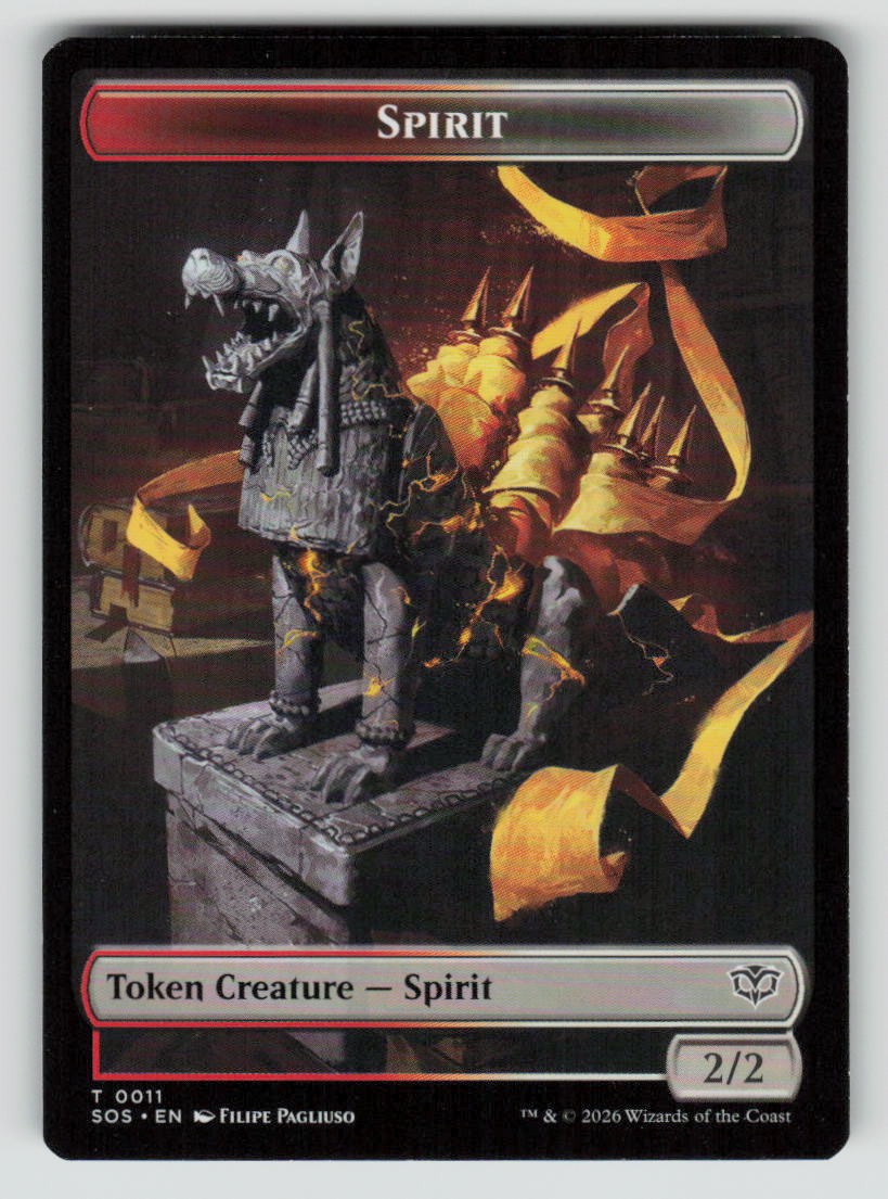 Fractal (0005) // Spirit (0011) Double-Sided Token (Back)