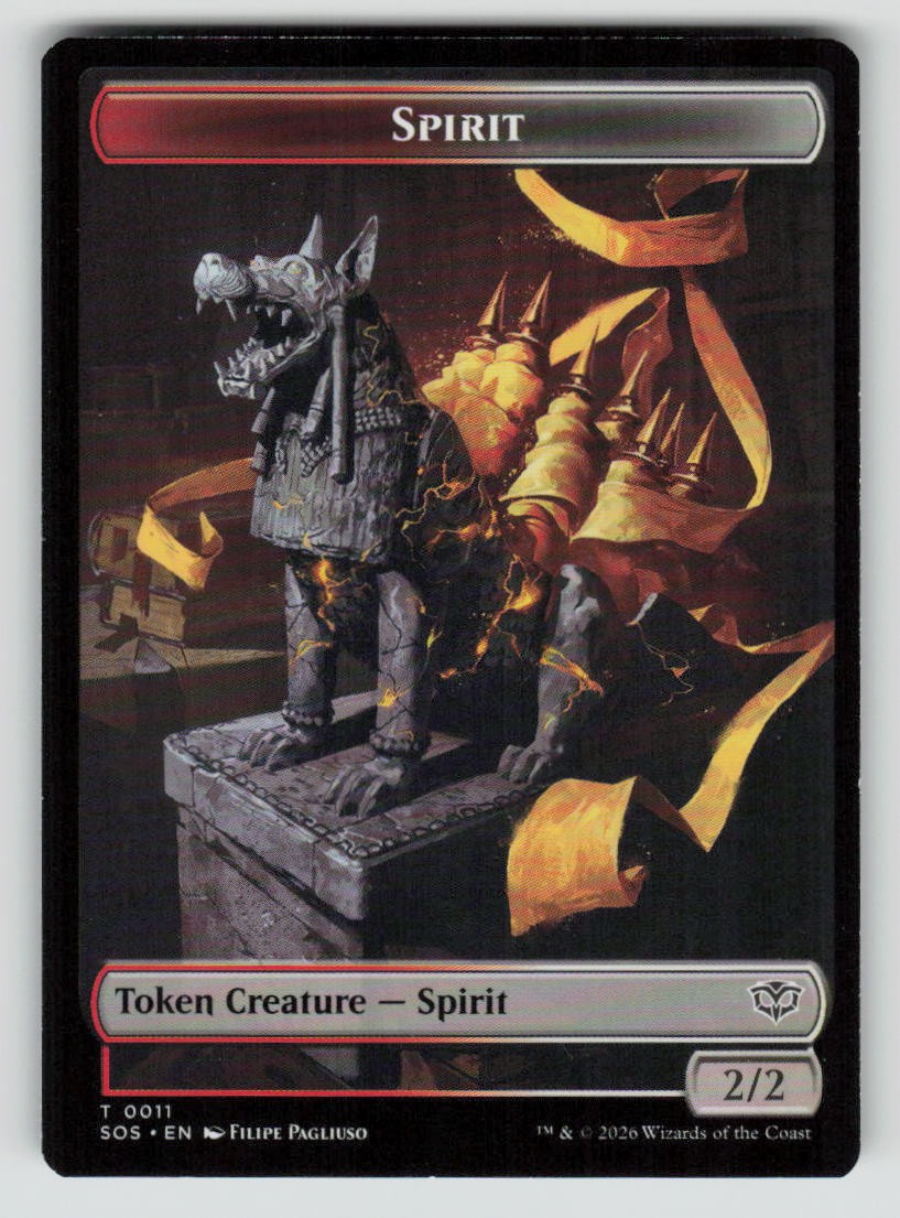 Inkling (0007) // Spirit (0011) Double-Sided Token (Back)