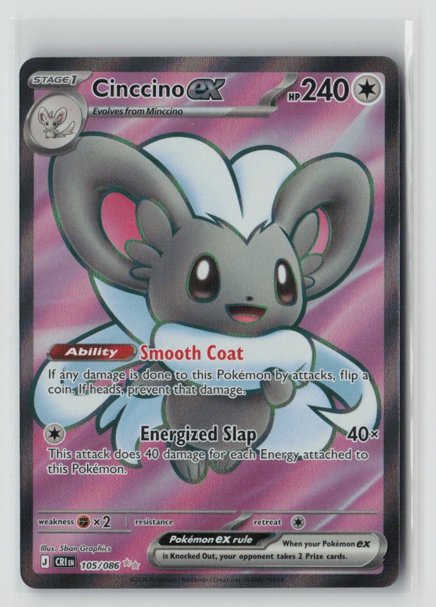 Cinccino ex - 105/086