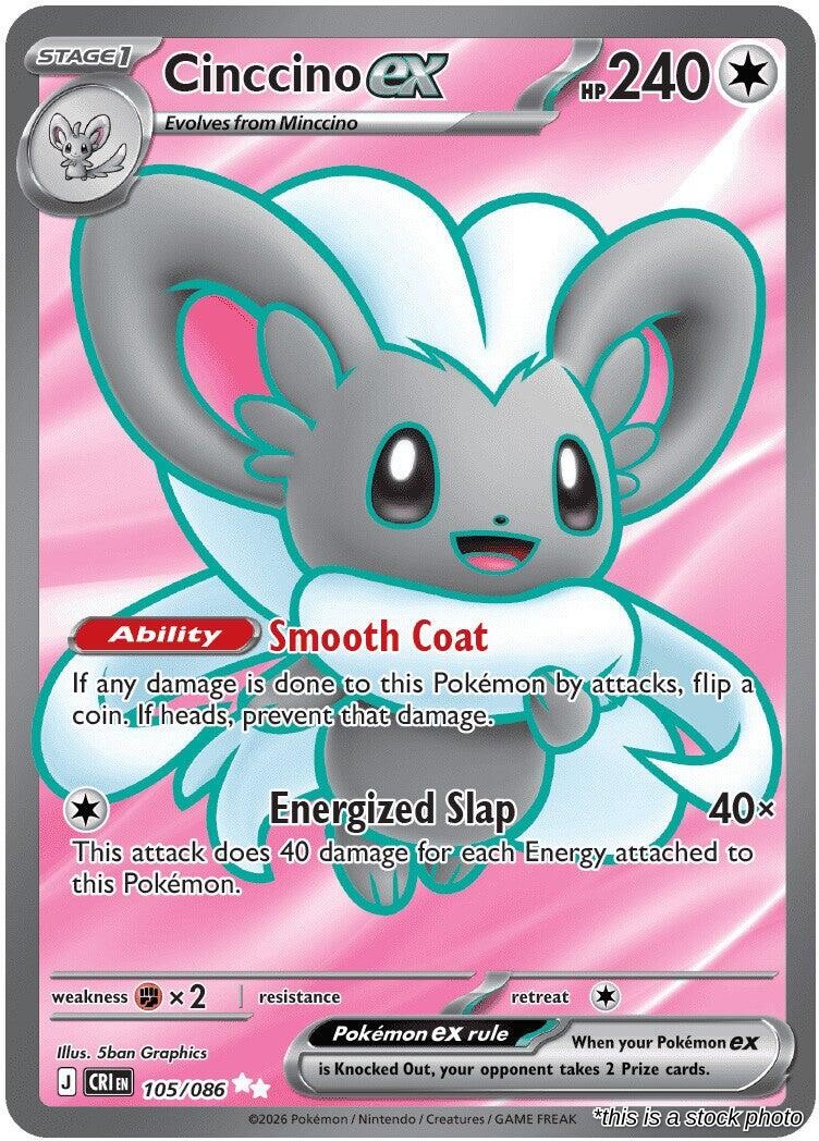 Cinccino ex - 105/086