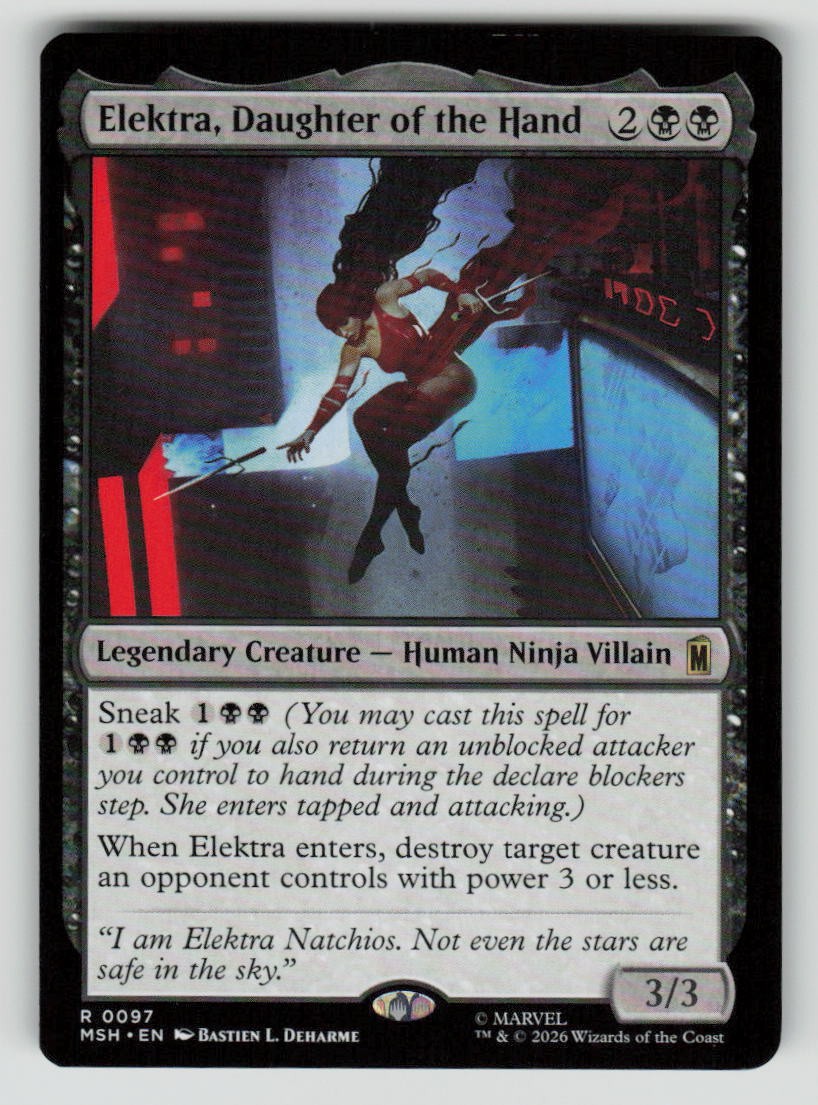 Elektra, Daughter of the Hand