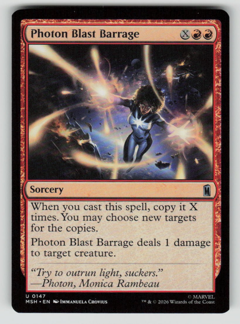 Photon Blast Barrage