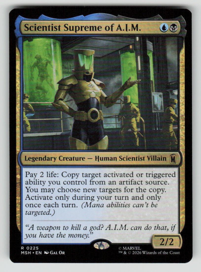 Scientist Supreme of A.I.M.