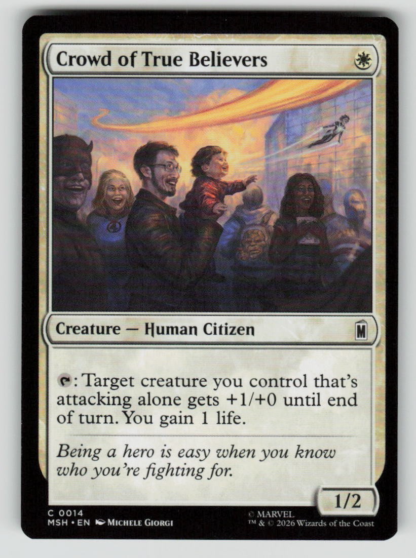 Crowd of True Believers