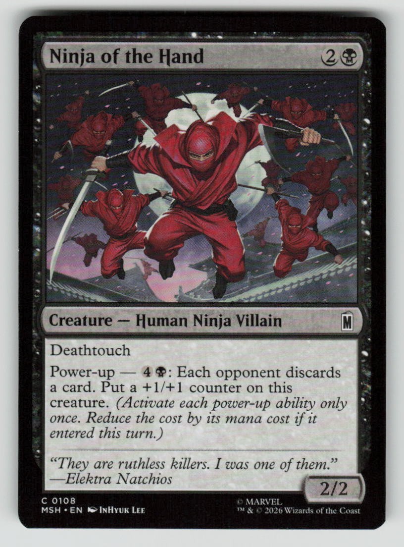 Ninja of the Hand