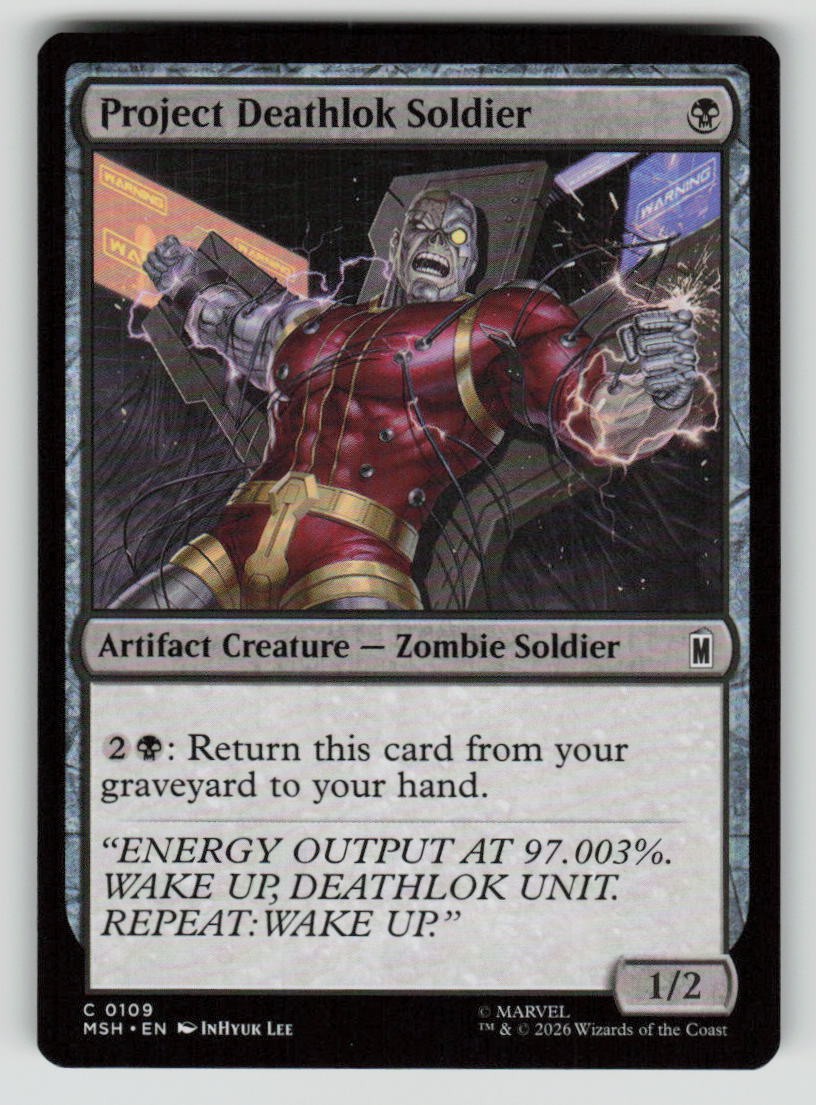 Project Deathlok Soldier