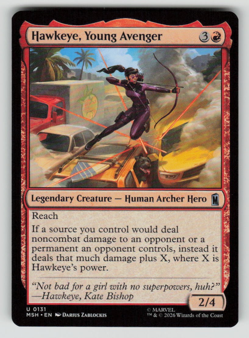 Hawkeye, Young Avenger