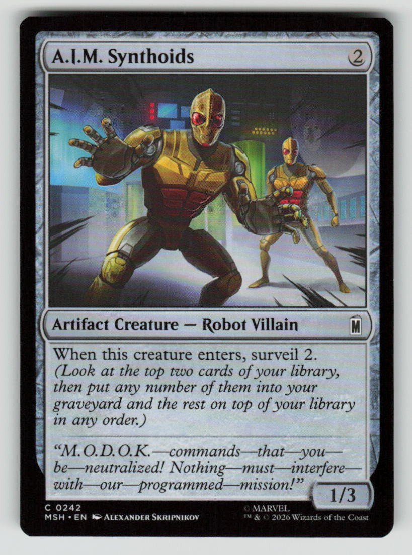 A.I.M. Synthoids